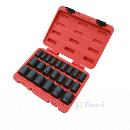 Juego de 22 vasos de impacto de 1/2"
