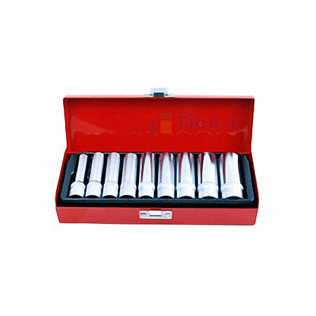 Juego de 10 vasos largos de 3/8"