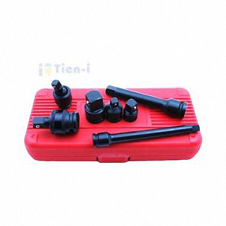 Juego de 7 accesorios de impacto DR. de 3/8" y 1/2".