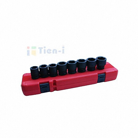 Juego de 8 vasos de impacto de 3/4" (1" - 1-1/2")