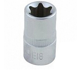 Vaso hembra E-Torx, conector externo Torx, acero de aleación de cromo-vanadio.
