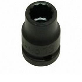 Vaso de impacto de 12 puntas y 1/2" de cuadradillo