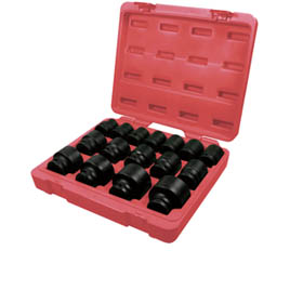Juego de 16 vasos de impacto de 3/4"